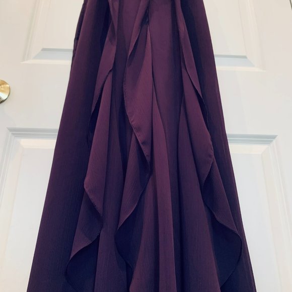 ✨💃👰🤵 White by Vera Wang V-Neck Wrapped Bodice Dress - Picture 11 of 16